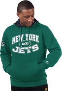 STARTER Men's Starter Green New York Jets Thursday Night Gridiron Pullover Hoodie