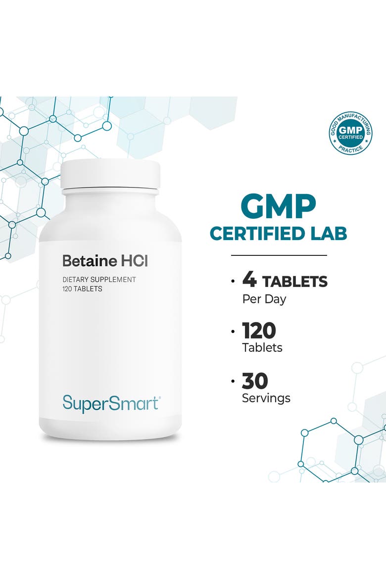 Betaine HCI 2600mg per Day, Alternate, color, None