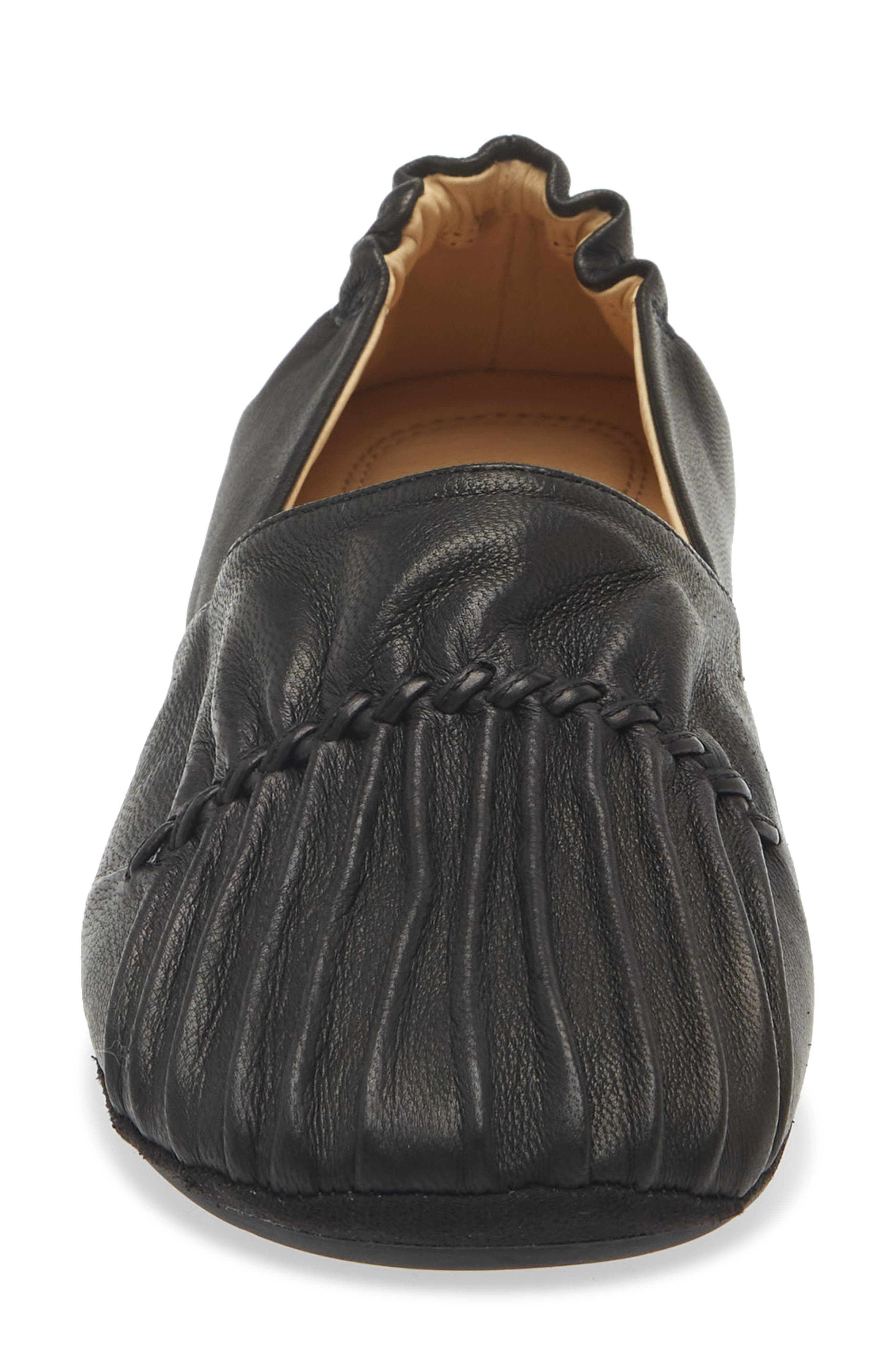 Chocolat Blu Cam Flat, Alternate, color, Black Leather