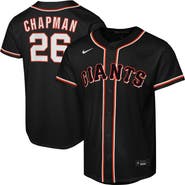 Nike Youth Nike Matt Chapman Black San Francisco Giants Fashion Replica Player Jersey
