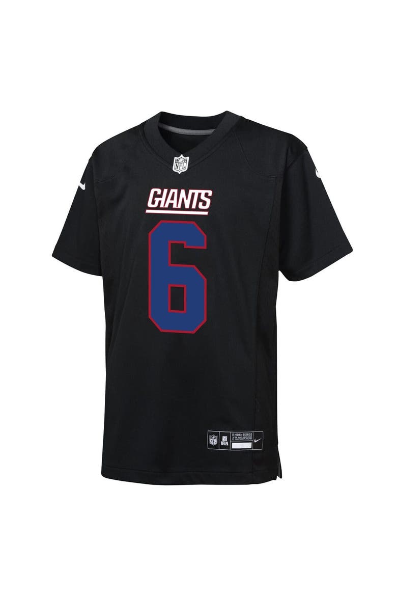 Youth Nike Jaxson Dart Carbon Black New York Giants Fashion Game