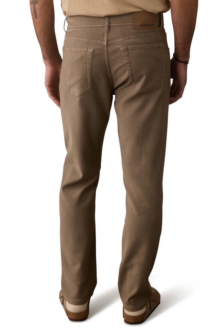 Comfort Terry Straight Leg Pants, Alternate, color, MEDIUM WASH