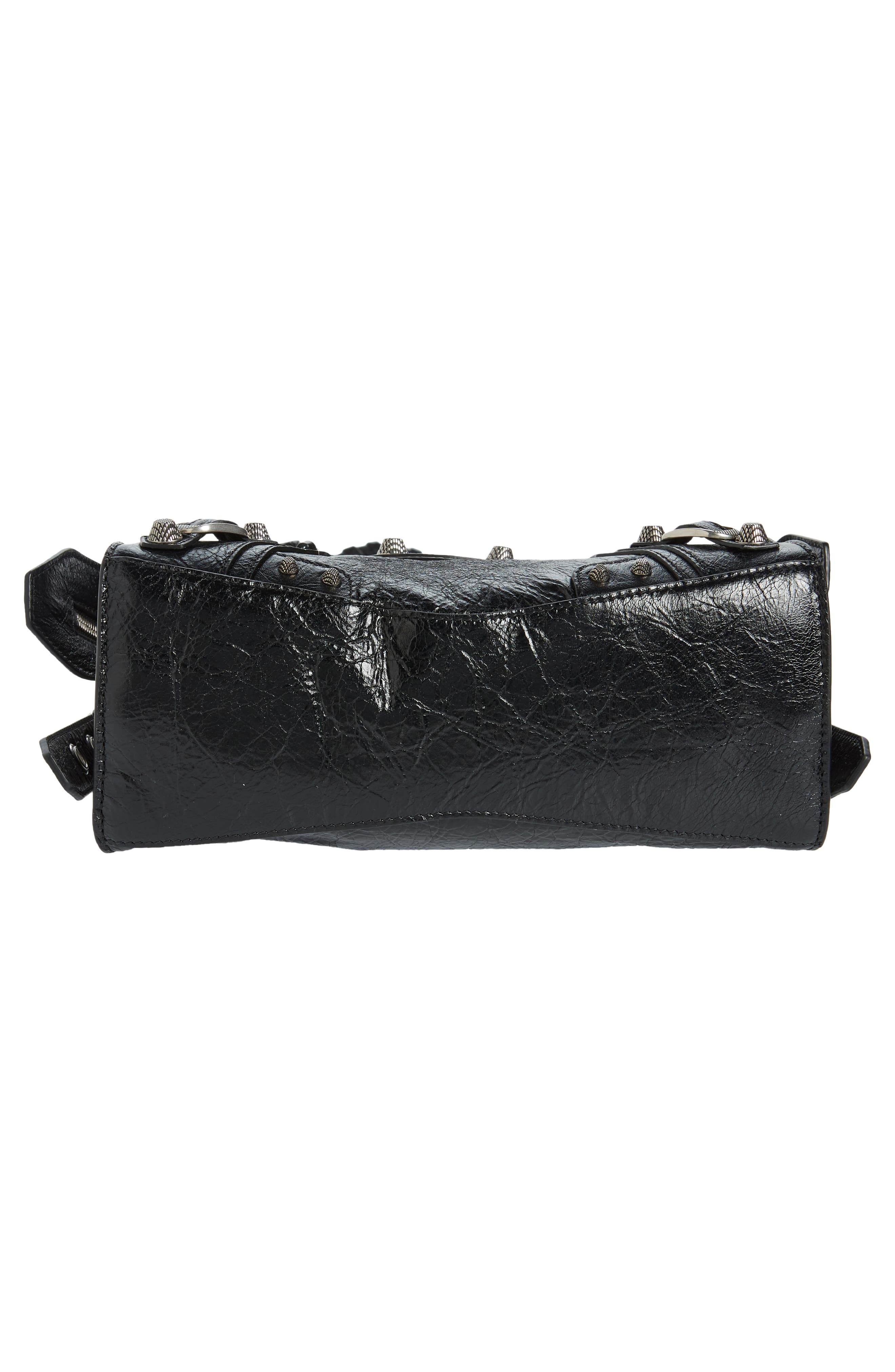 Balenciaga Extra Small Neo Cagole Leather Top Handle Bag, Alternate, color, 