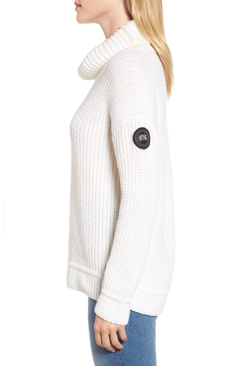 Williston Wool Turtleneck Sweater, Alternate, color, WHITE