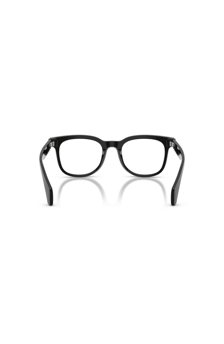 Moncler 48mm Phantos optical glasses, Alternate, color, Black