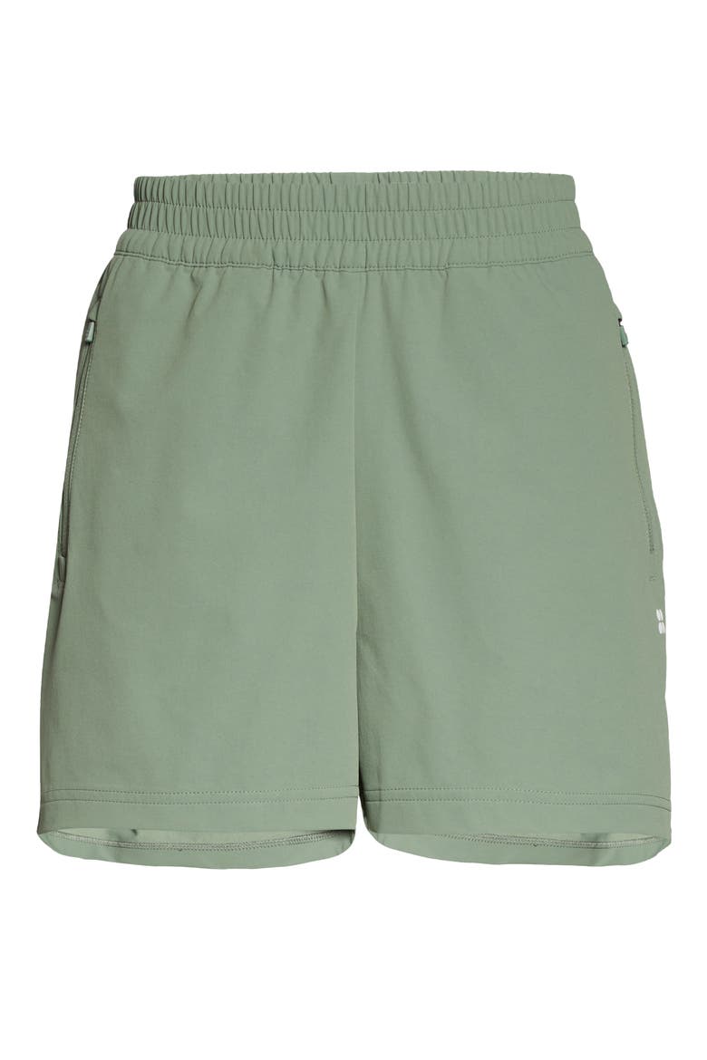 Summit Water Resistant Hiking Shorts, Alternate, color, HEATH GREEN