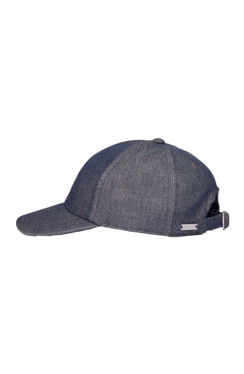 SANDRO Denim cap with logo, Main, color, Blue