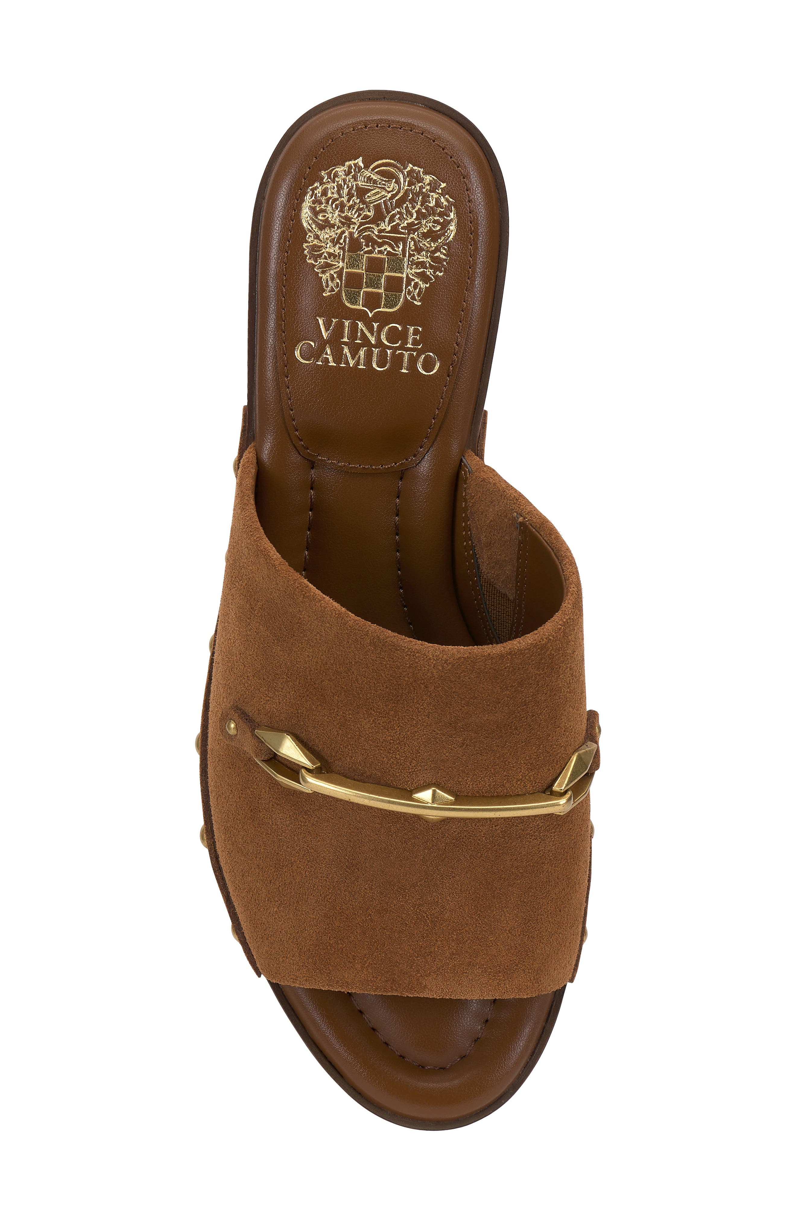 Efellan Platform Sandal, Alternate, color, BURNT SUGAR