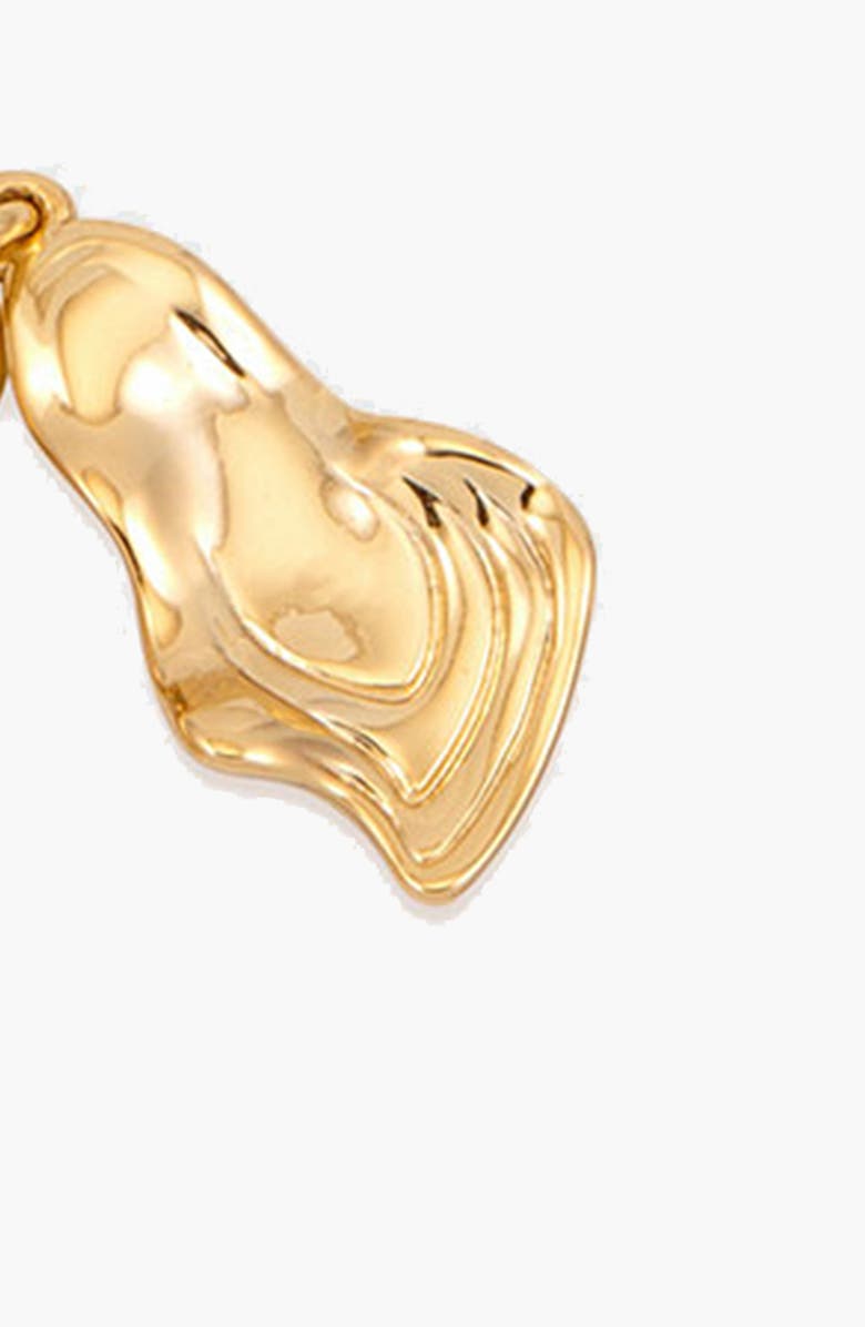 YOJ Mino Charm Choker Necklace in Gold, Alternate, color, Gold