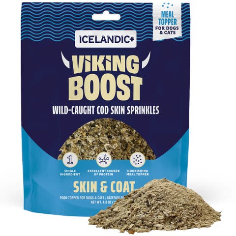 Viking Boost Wild Caught Cod Skin Sprinkles Food Topper