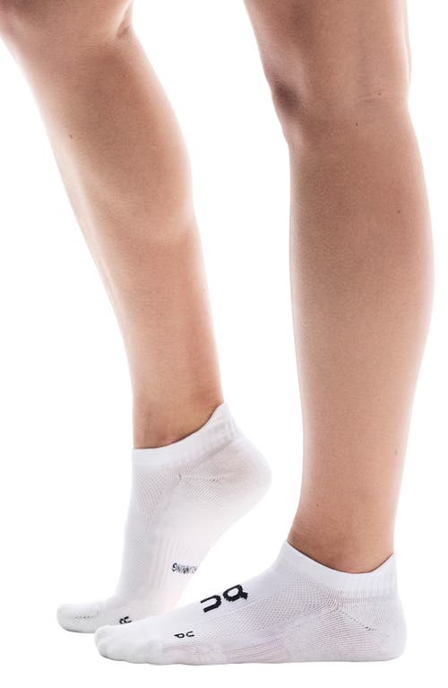 On 2-pack Core Run Low Cut Socks In White