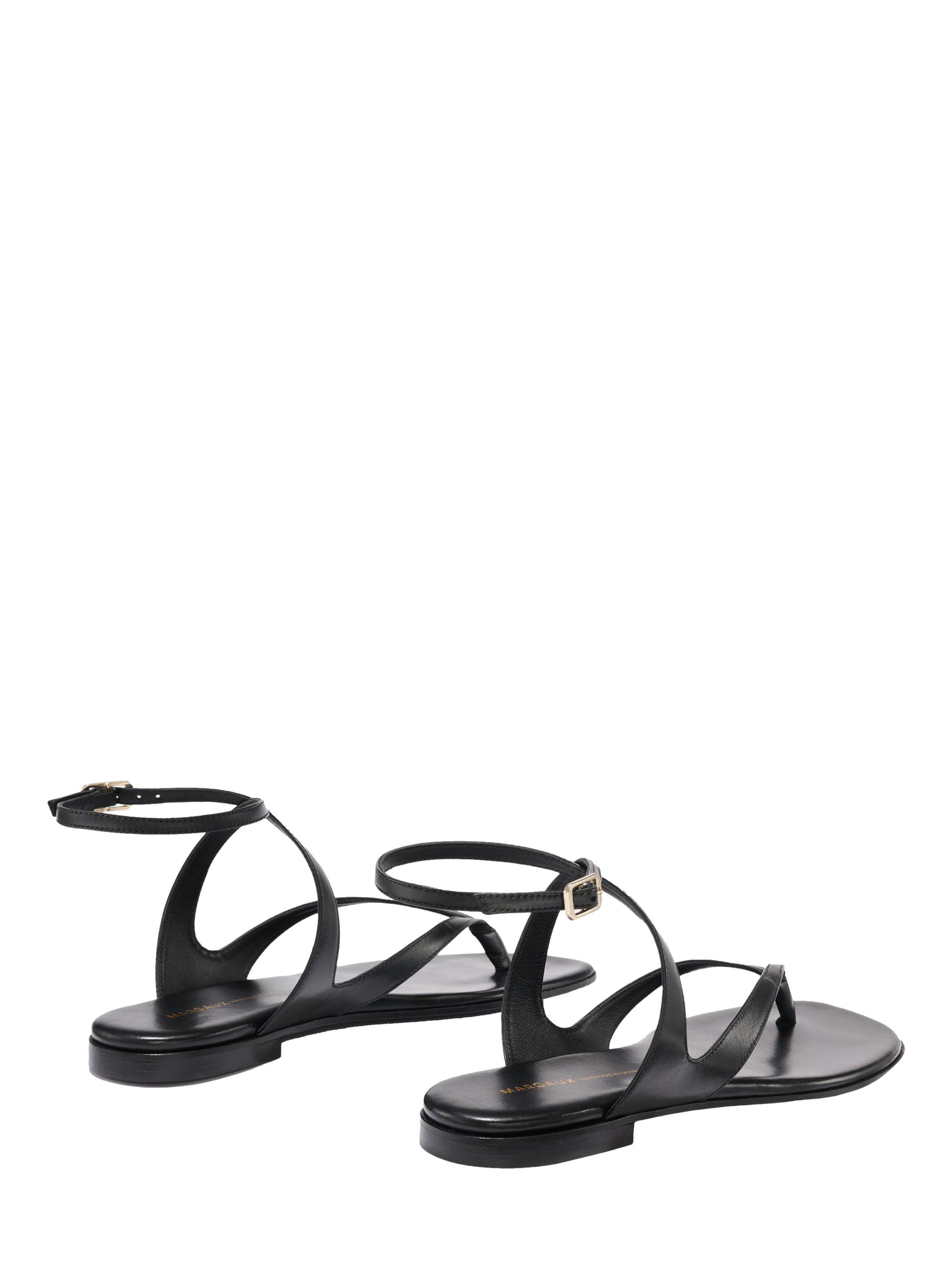 MARGAUX The Palermo Sandal, Alternate, color, Black Nappa