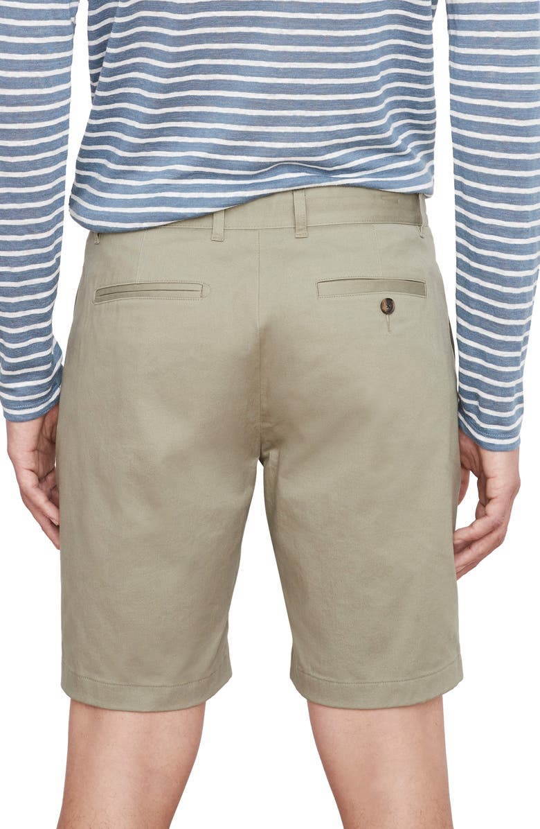 Vince Griffith Stretch Cotton Twill Chino Shorts, Alternate, color, Arrowroot