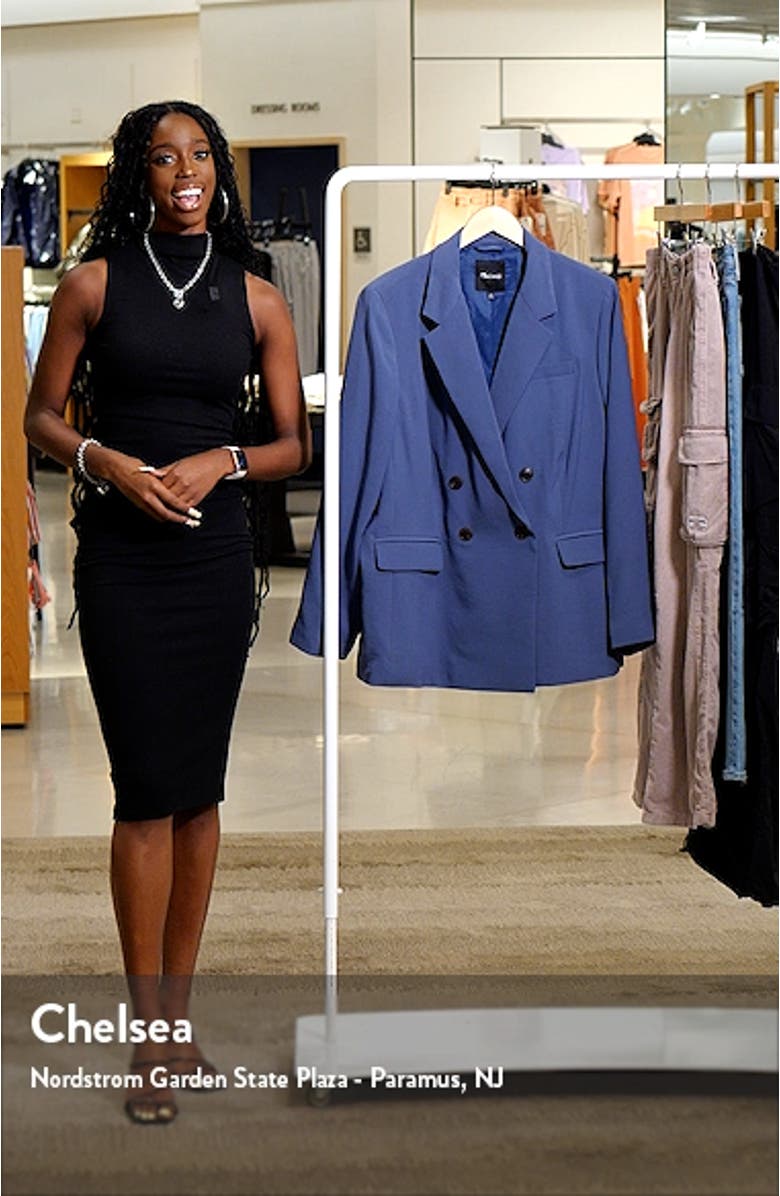 The Rosedale Crepe Blazer, sales video thumbnail