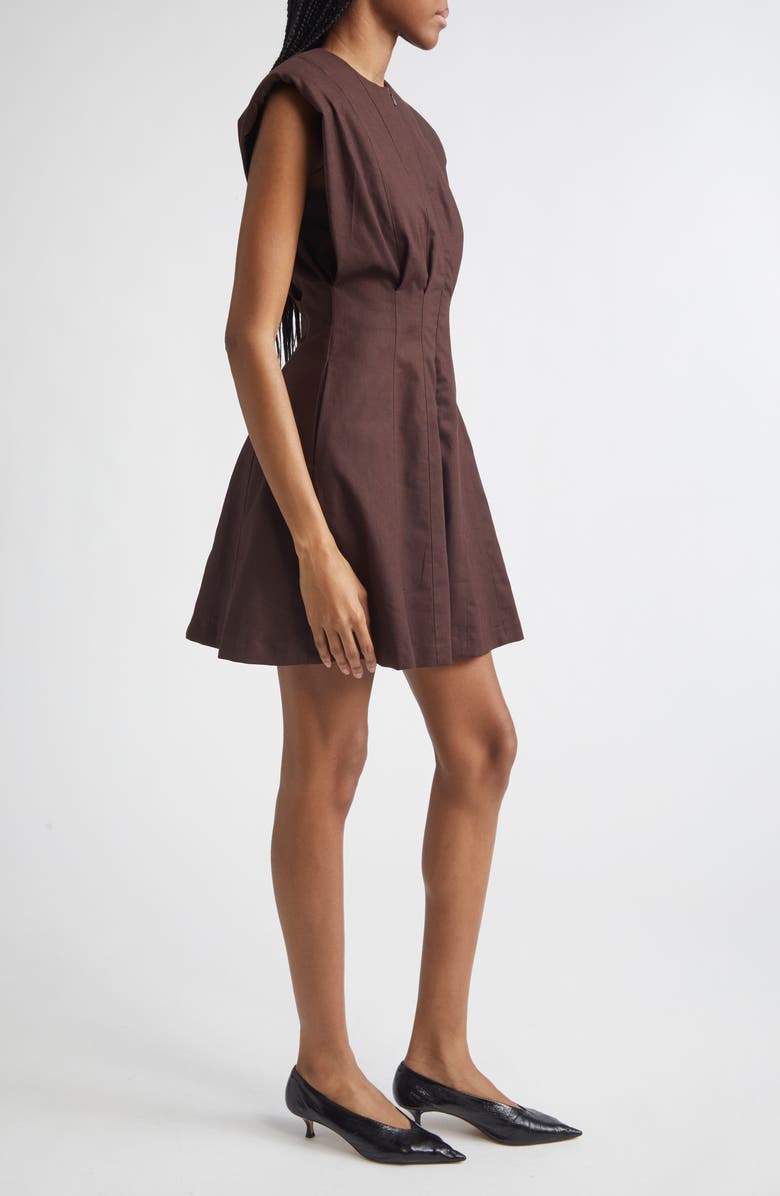 ISRAELLA KOBLA Zamia Minidress, Alternate, color, Chocolate Brown