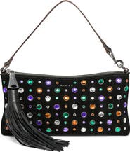 AIMEE Onyx Hour Novelty Zip Clutch