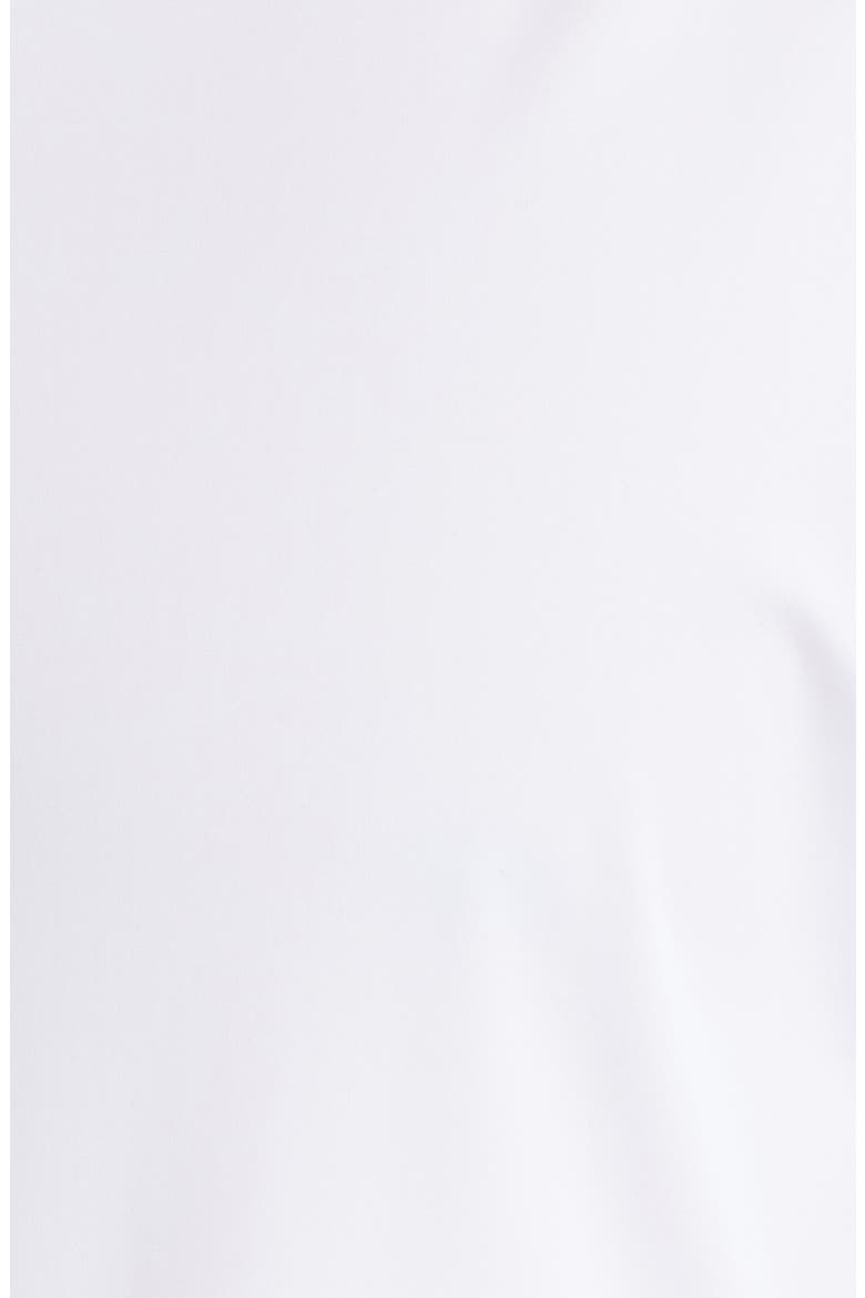 Piccadilly Solid Knit Nylon Blend Dress Shirt, Alternate, color, WHITE