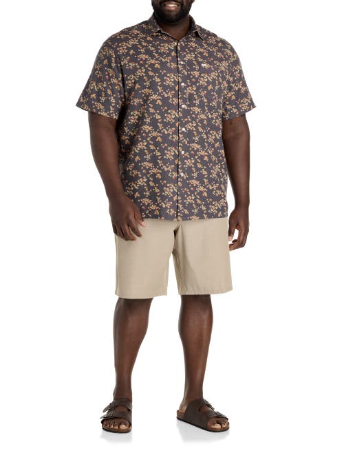 O'neill Eco Print Standard Standard Fit Shirt In Graphite In Graphite