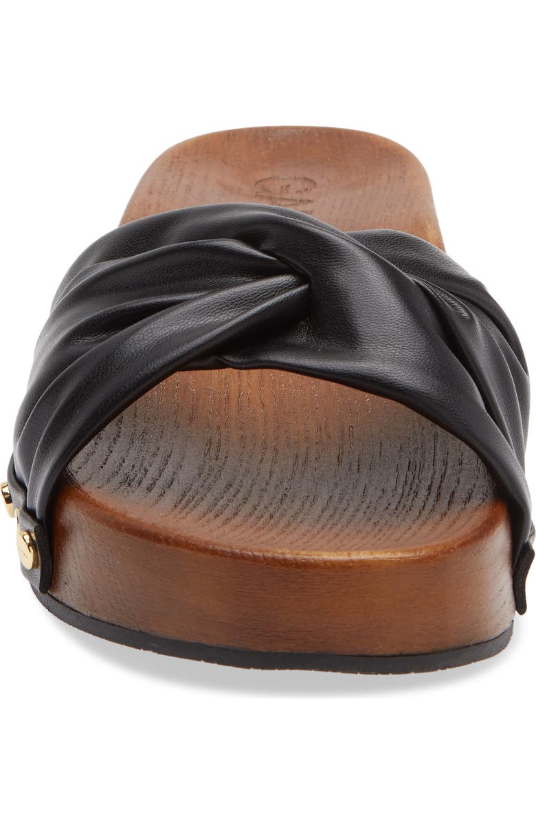 Ganni Tia Fairy Clog Slide Sandal, Alternate, color, Black