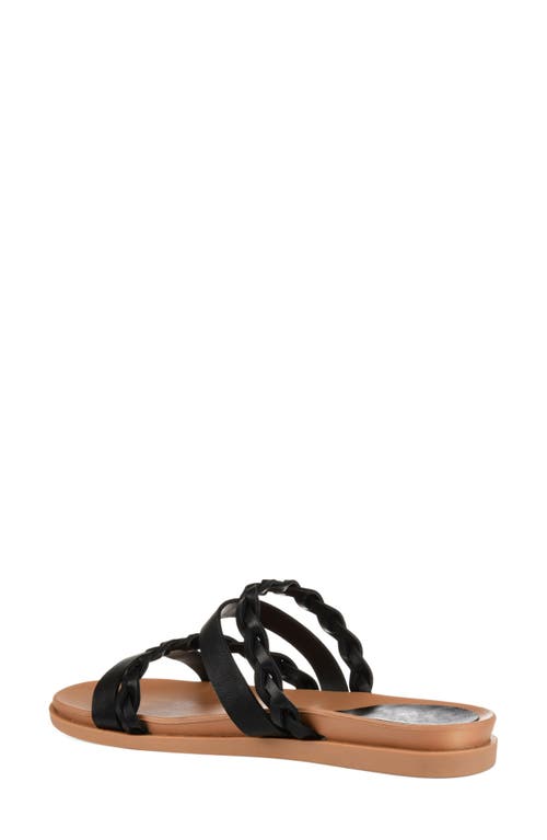 Journee Collection Colette Slide Sandal In Black