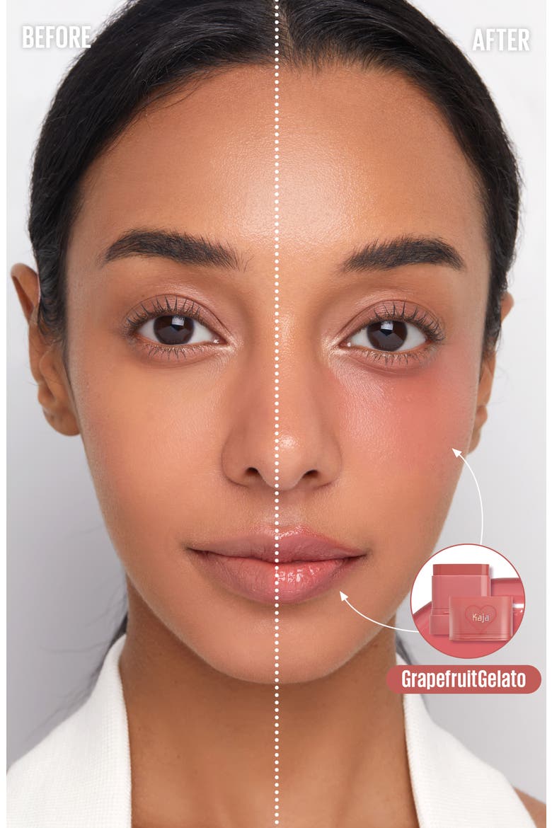Dewy Bar Blush & Lip Balm, Alternate, color, GRAPEFRUIT GELATO