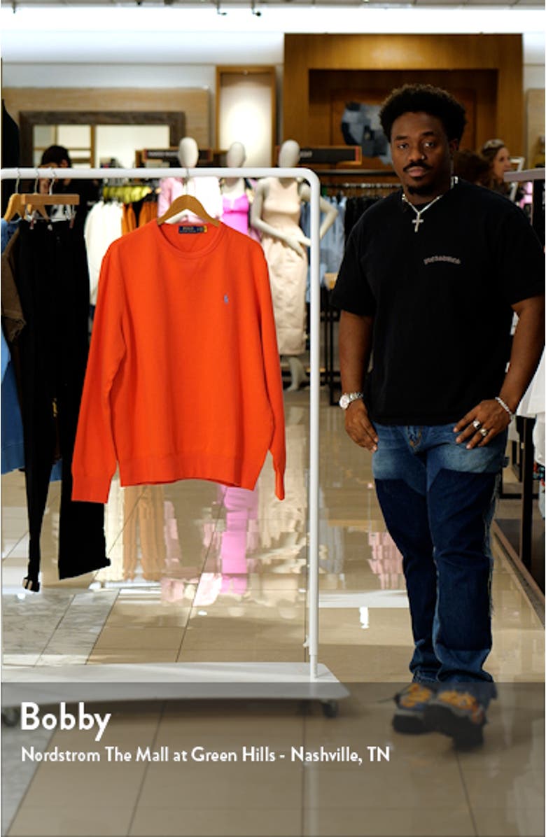 Fleece Crewneck Sweatshirt, sales video thumbnail