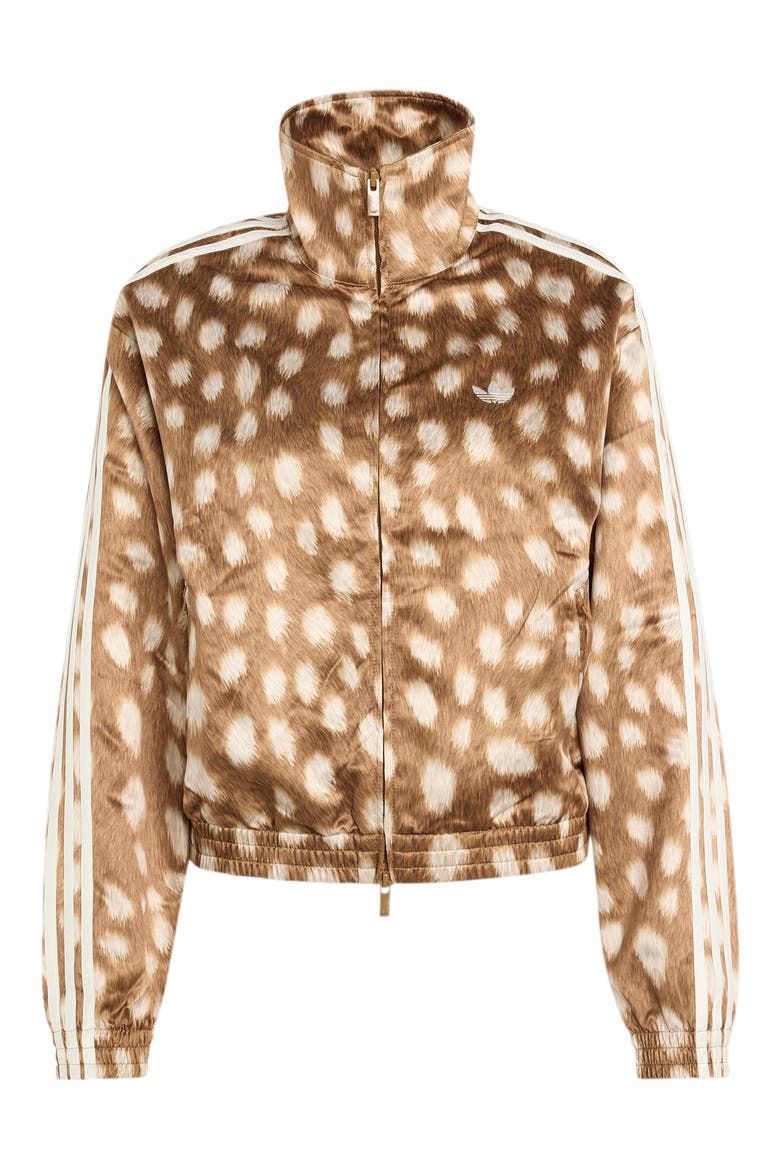 AOP TT Track Jacket, Alternate, color, BROWN DESERT