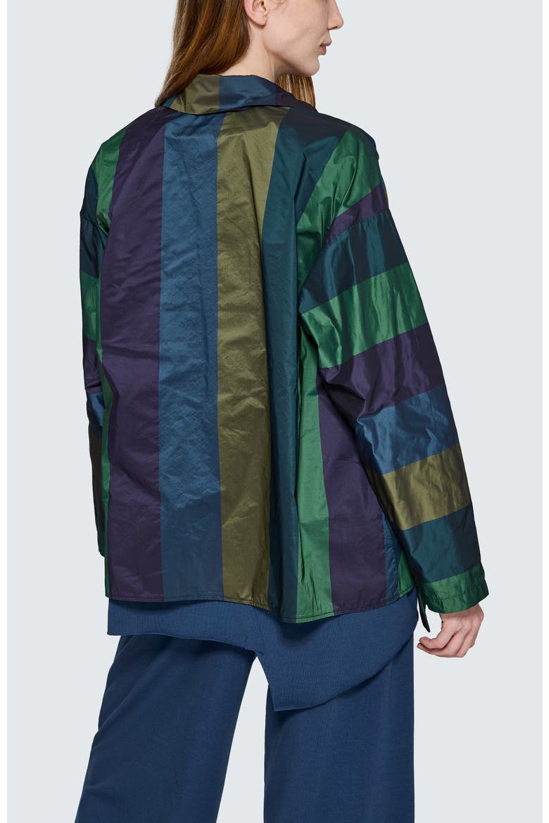 Vivienne Asymmetrical Shirt, Alternate, color, Oasis Blue