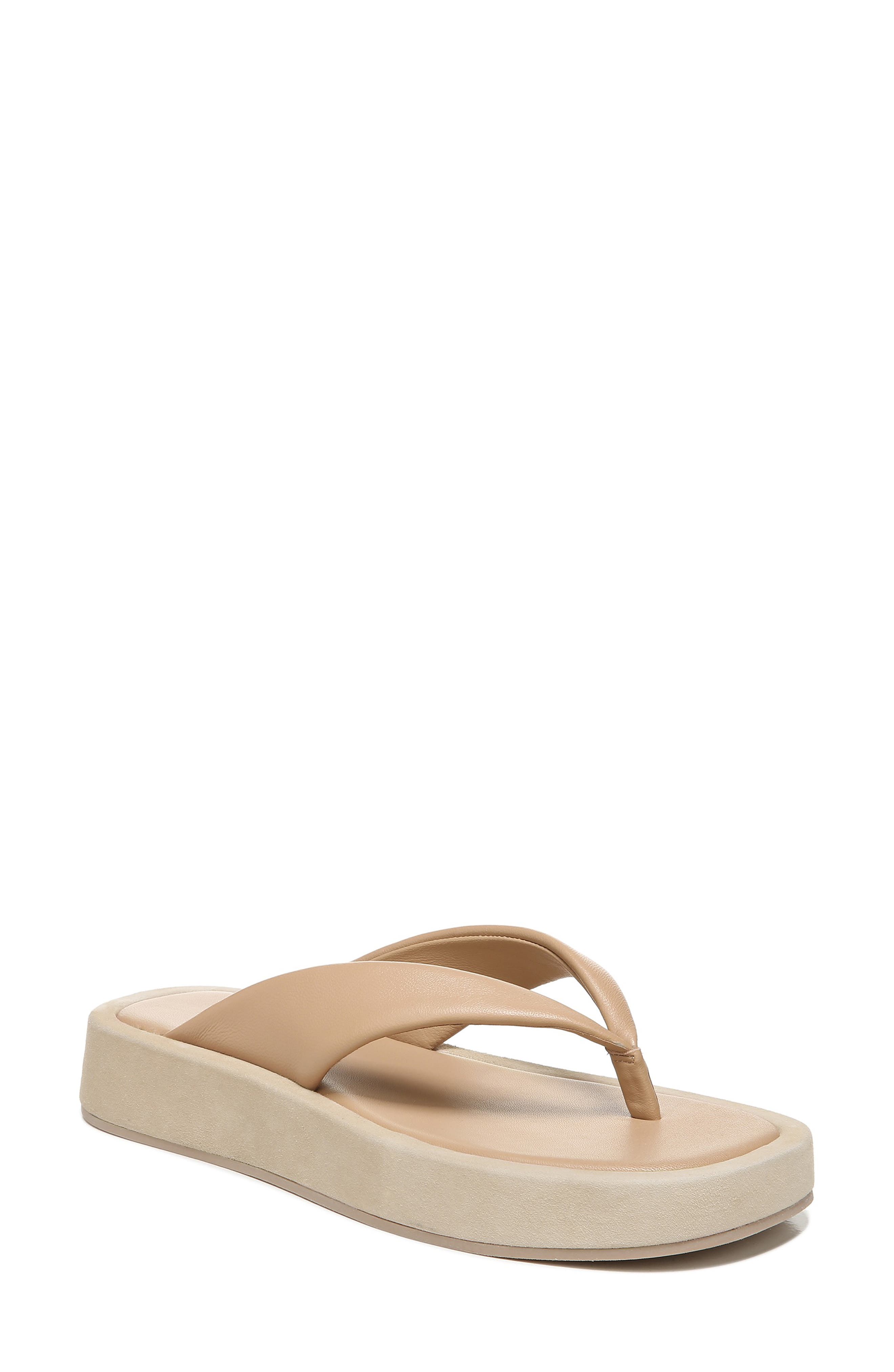 Nell Platform Flip Flop (Nordstrom Exclusive), Main, color, CAPPUCCINO
