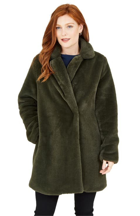 Faux Fur Coat