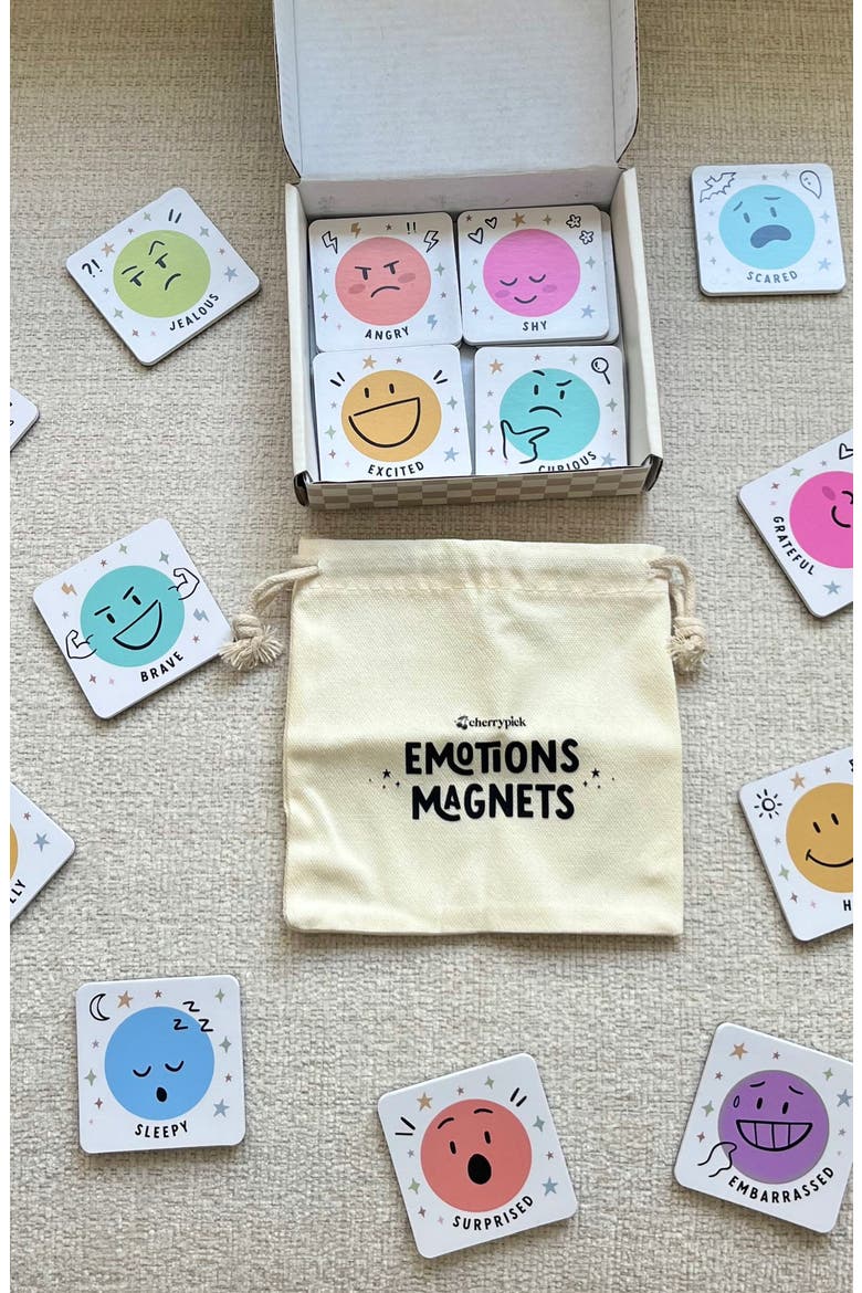 Emotions Soft Foam Magnets Set, Alternate, color, Multicolor