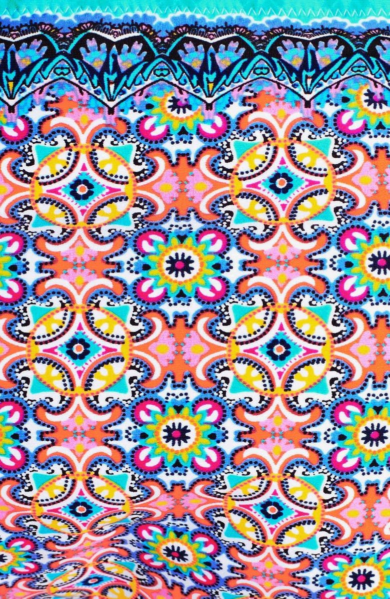 Blush by Profile Underwire Bustier Bikini Top, Alternate, color,