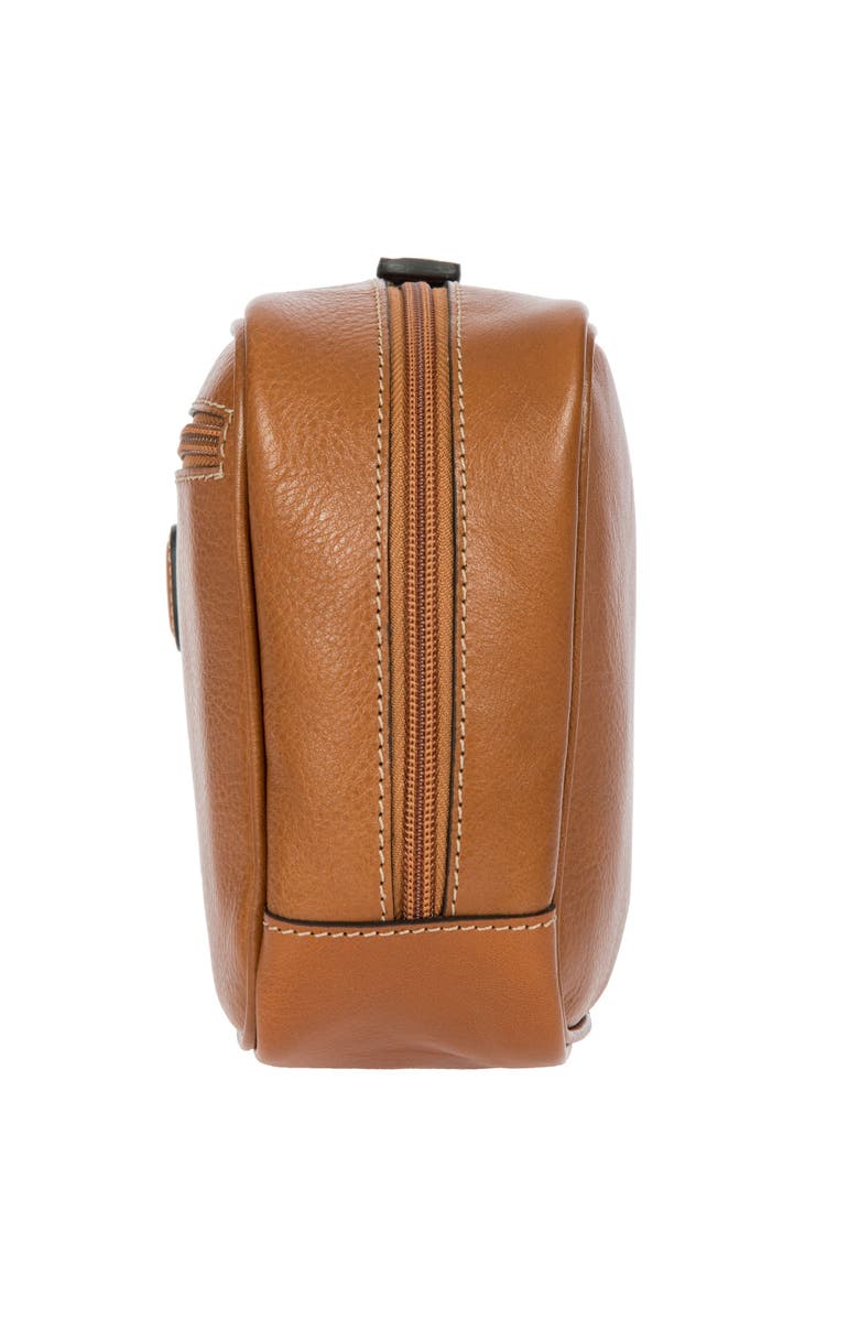 Bric's Life Pelle Travel Case, Alternate, color, Cognac