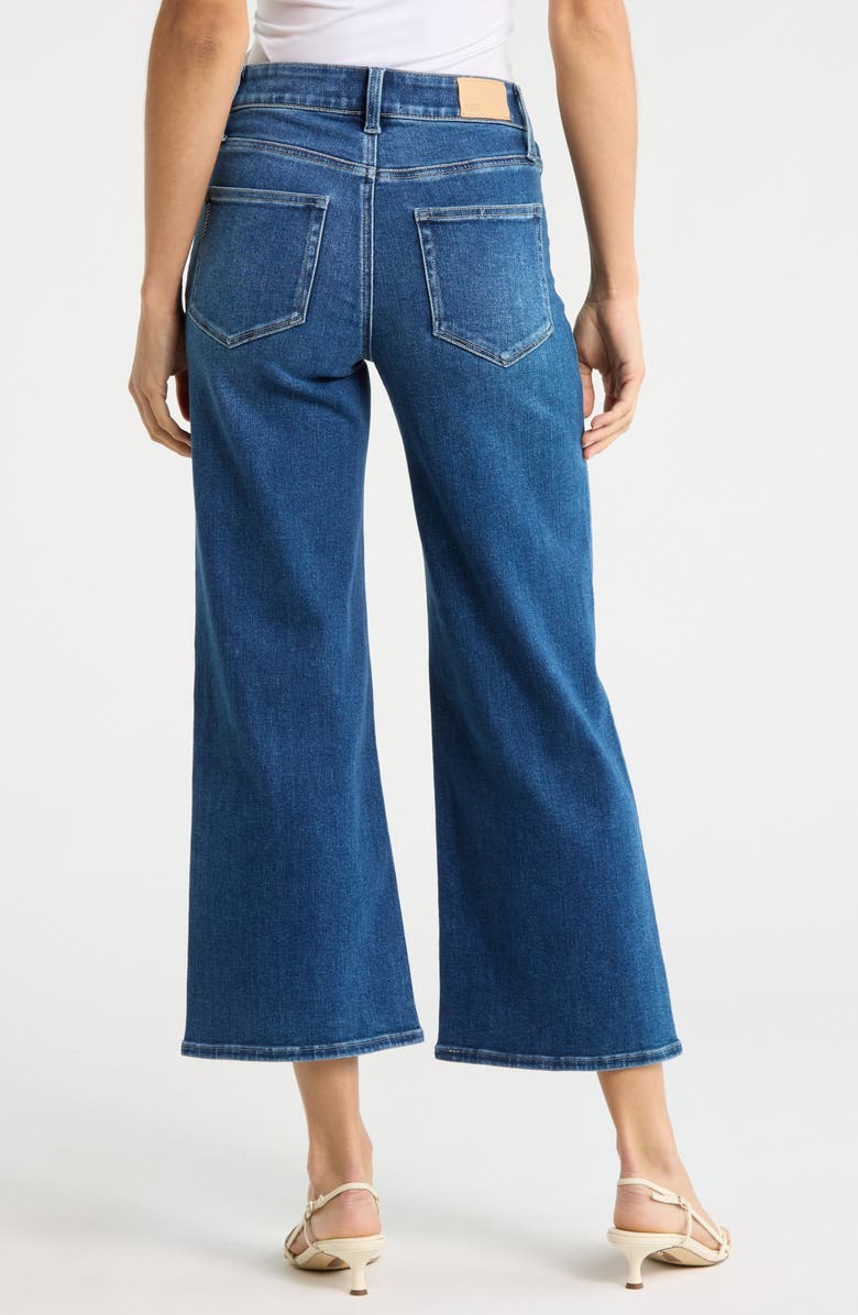 PAIGE Anessa Pocket Wide Leg Jeans, Alternate, color, Crosswind