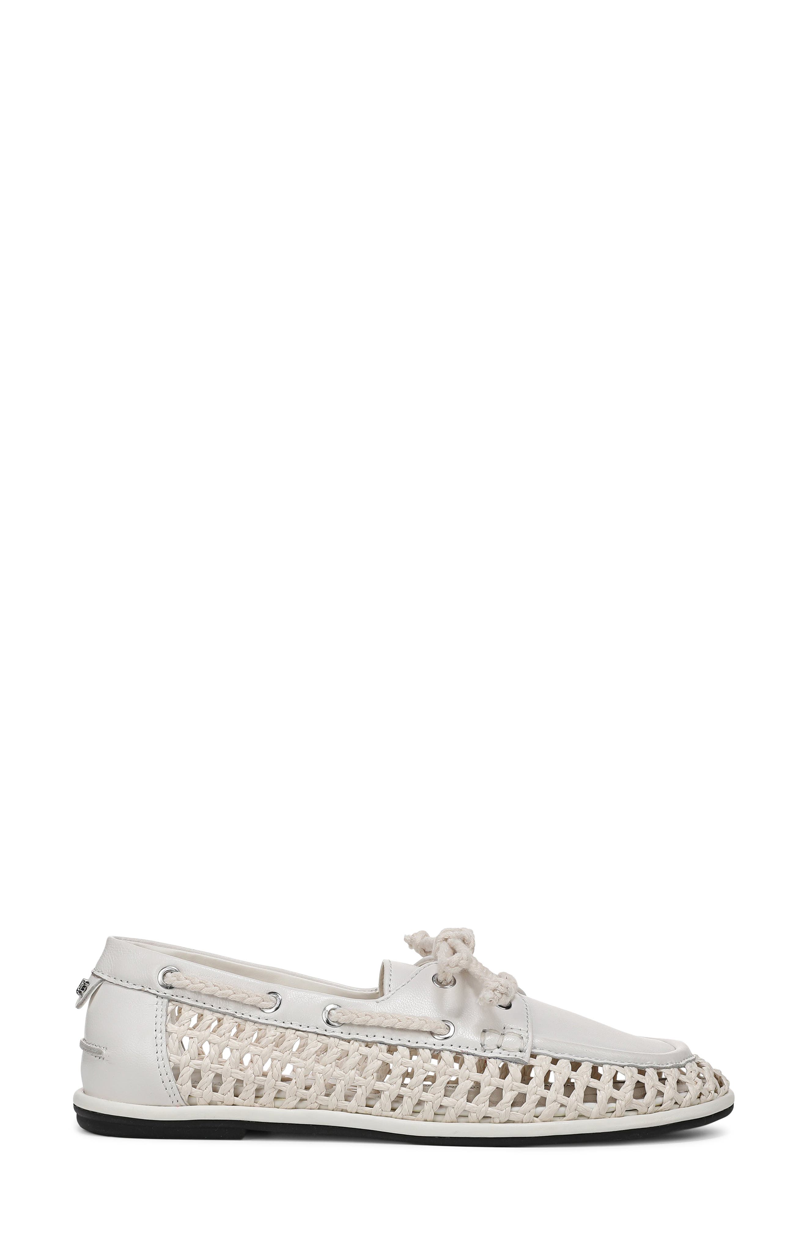 Sam Edelman Bria Boat Shoe, Alternate, color, Bright White
