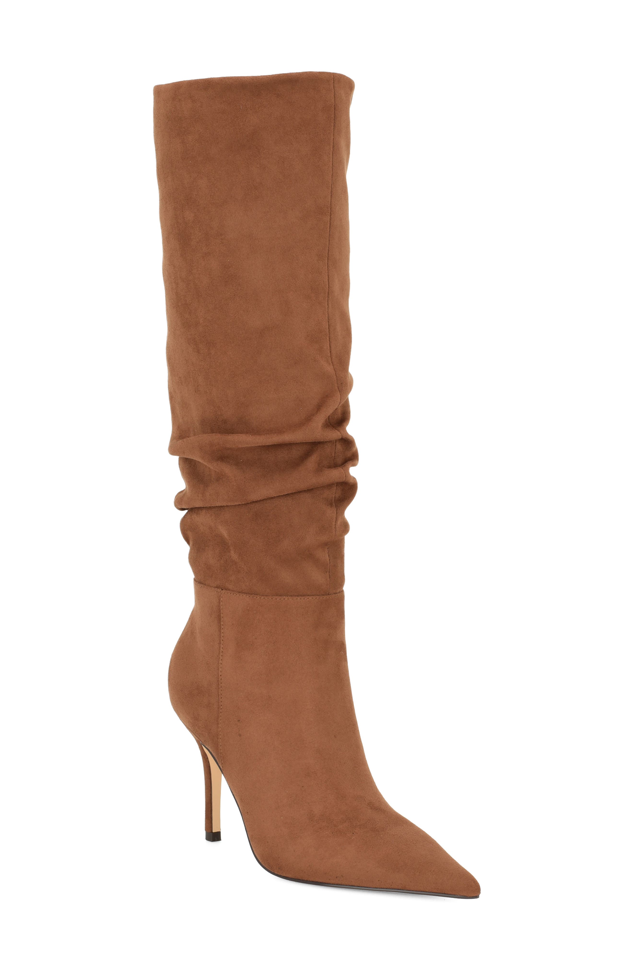 Giorah Wide Calf Tall Boot, Main, color, DARK NATURAL