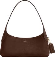 COACH Brooklyn 26 Suede Shoulder Bag