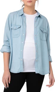 Ripe Maternity Bec Chambray Shirt