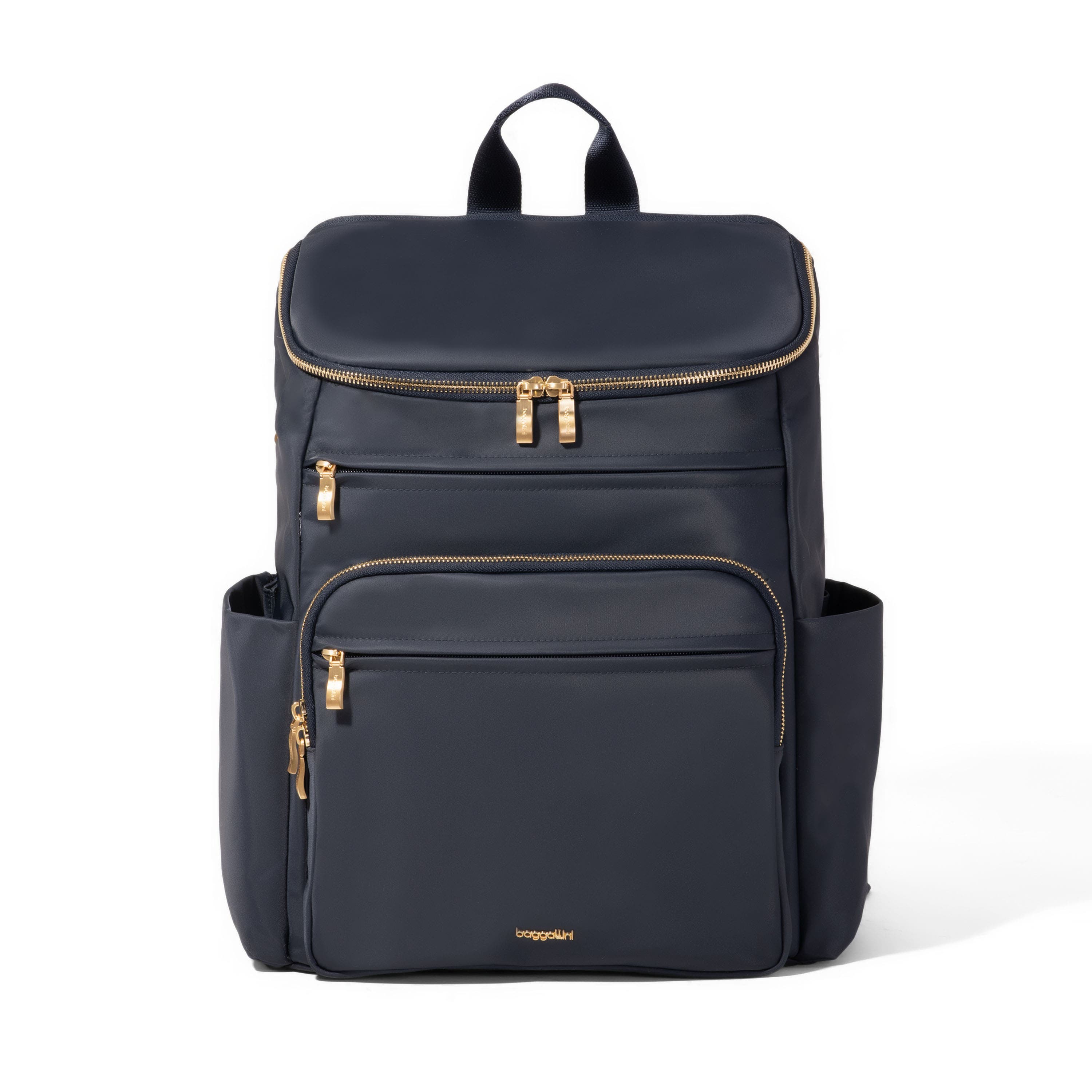 Lexington Backpack, Main, color, French Navy With Gold Hardware