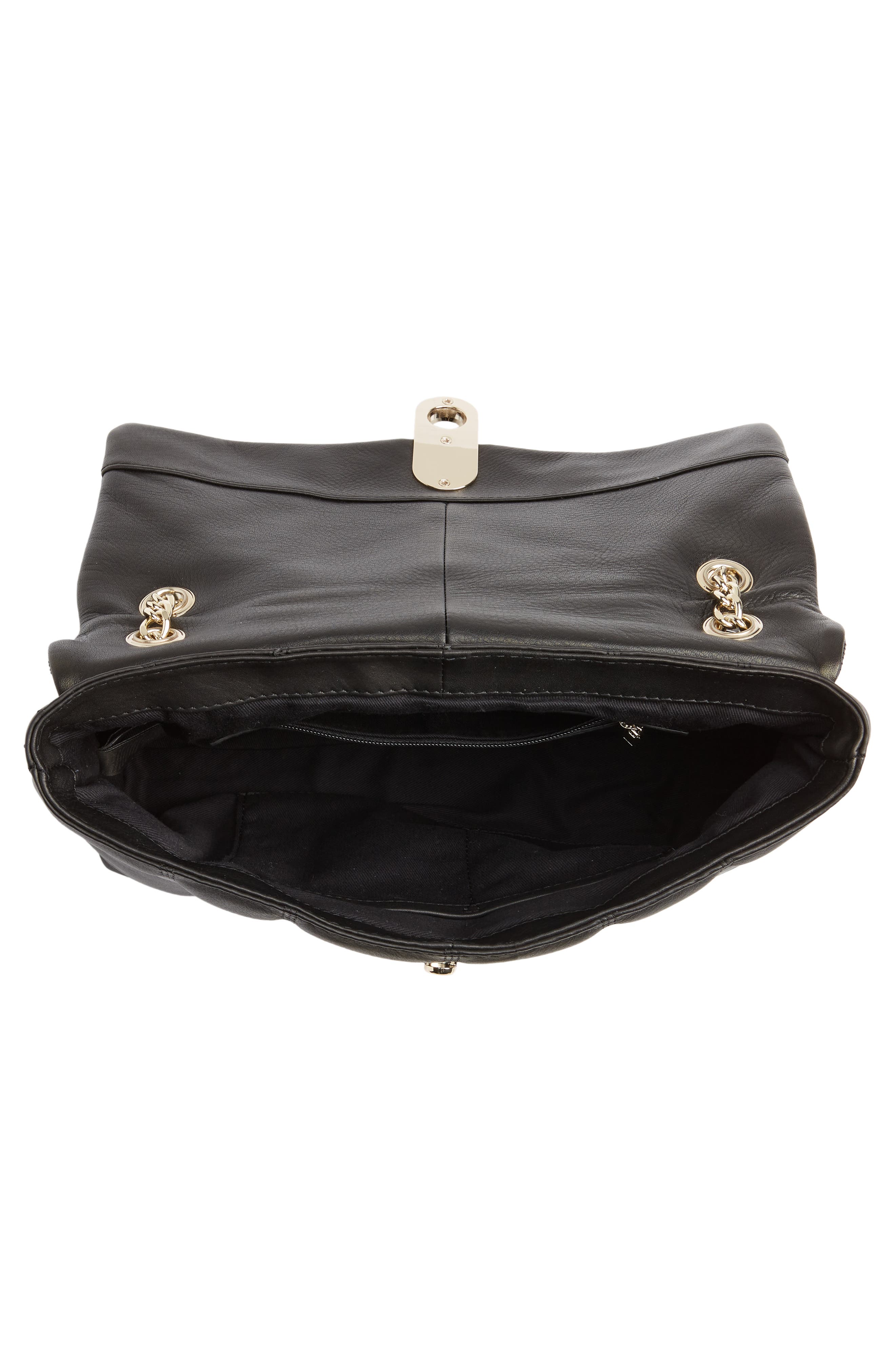 Ted Baker London Ayahlin Quilted Leather Crossbody Bag, Alternate, color, 