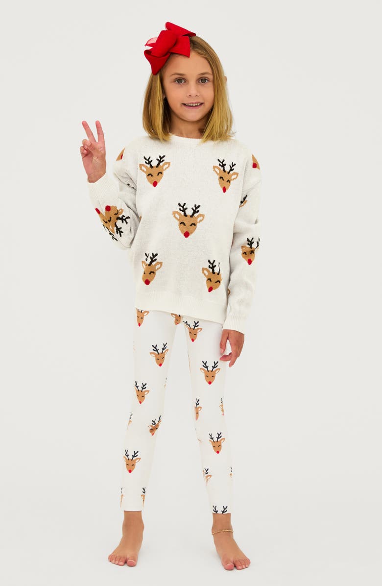 Beach Riot Kids' Little Callie Sweater, Alternate, color,