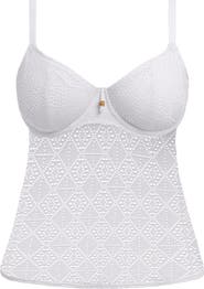 Freya Nomad Nights Underwire Plunge Tankini Top