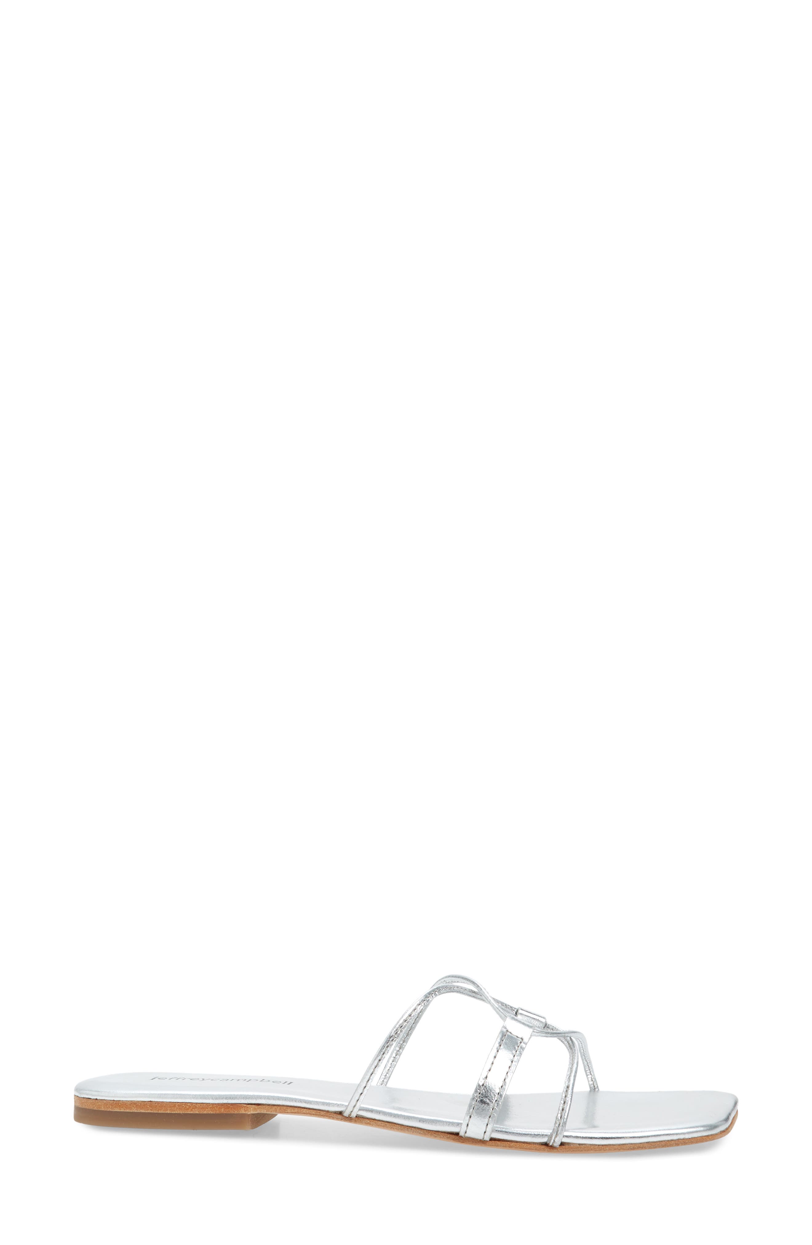 Jeffrey Campbell Addison Square Toe Slide Sandal, Alternate, color, 