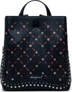 Desigual Mini Faux Leather Backpack