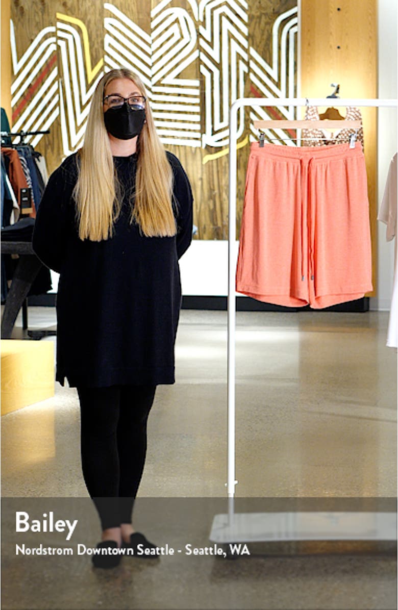 Marled Pajama Shorts, sales video thumbnail