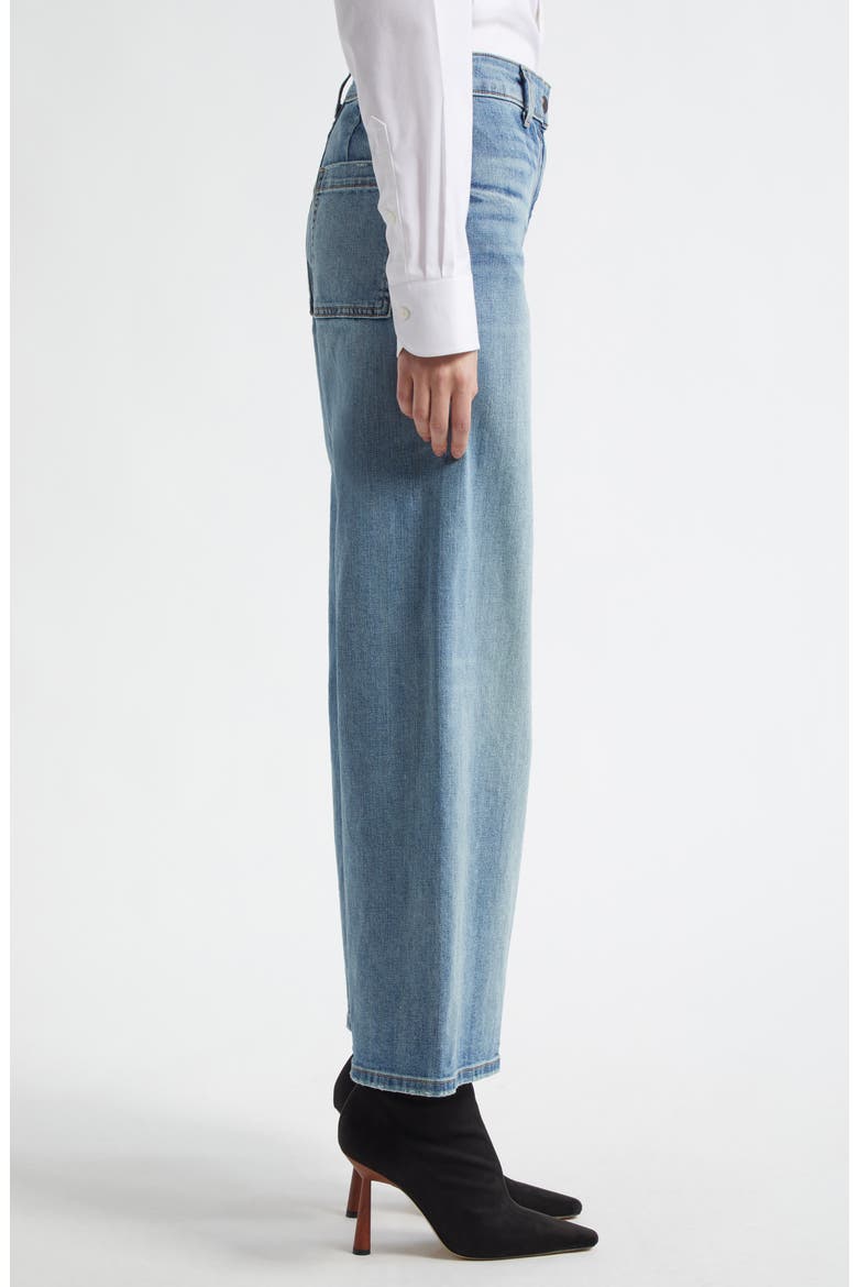 Megan Wide Leg Jeans, Alternate, color, SUMMER WASH