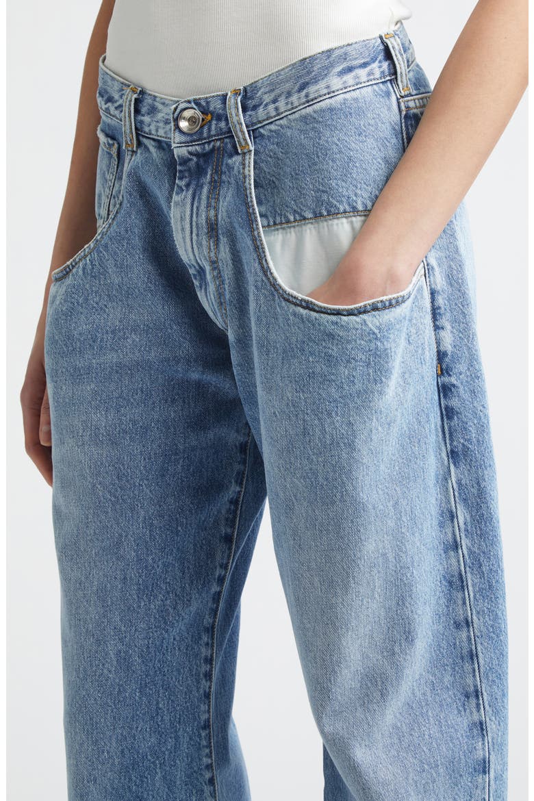 Elongated Pocket Nonstretch Denim Jeans (Women) | Nordstrom