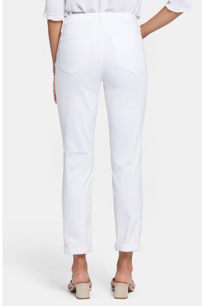 Margot Girlfriend Jeans, Alternate, color, OPTIC WHITE