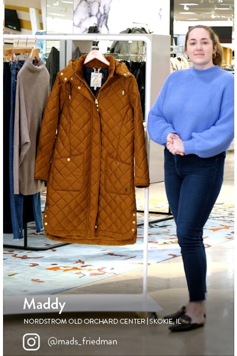 Chatham Longline Quilted Puffer Jacket video