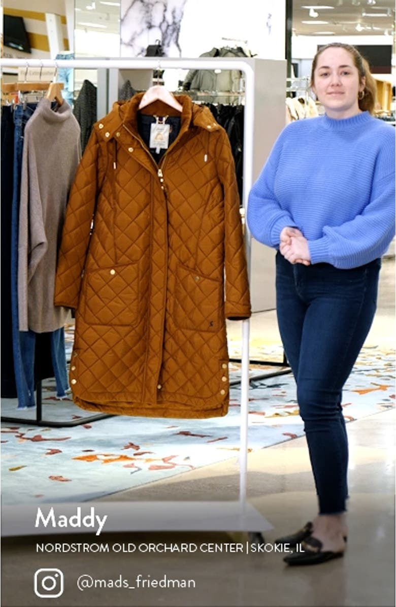 Chatham Longline Quilted Puffer Jacket, sales video thumbnail